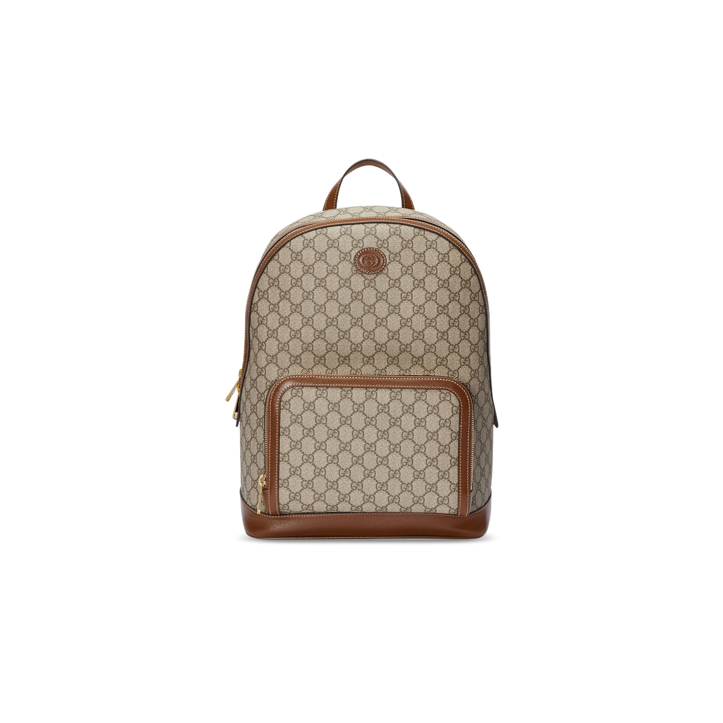 GUCCI INTERLOCKING G MEDIUM BACKPACK 704017 (31.5*41*14.5cm)